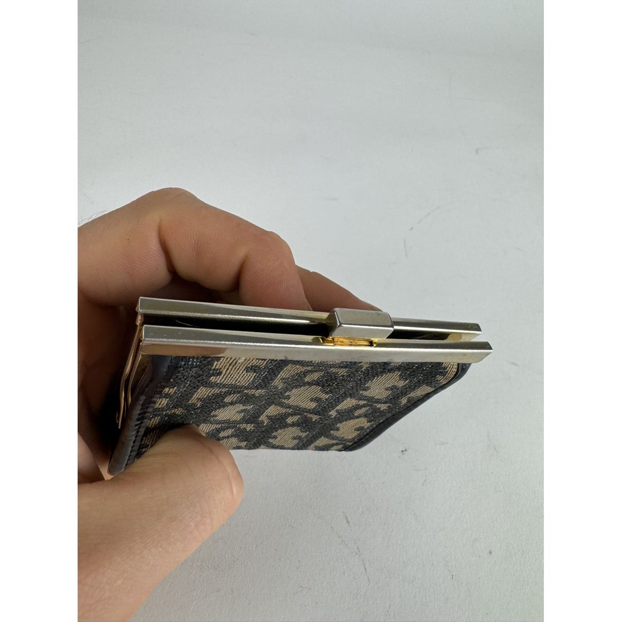 Dior 30 Montaigne Black Cotton Purse Size ONE SIZE - 3 Thumbnail