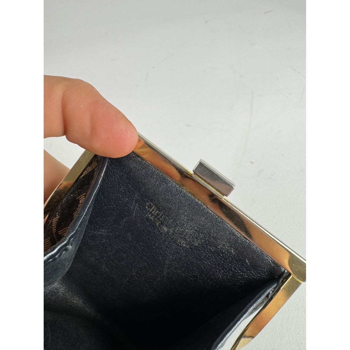 Dior 30 Montaigne Black Cotton Purse Size ONE SIZE - 5 Thumbnail