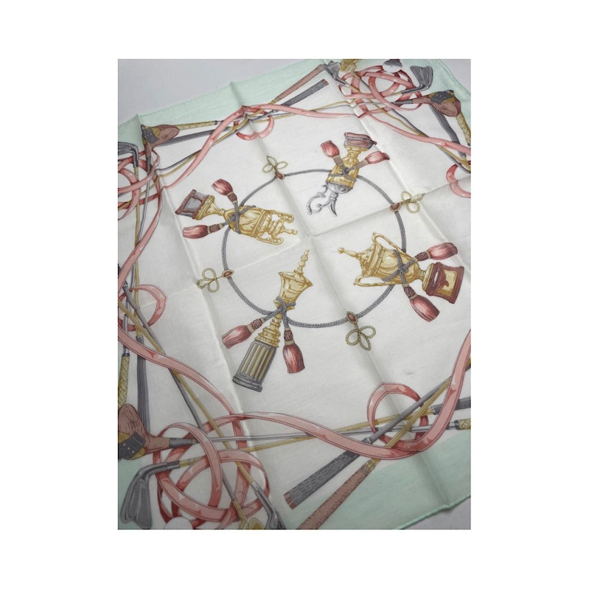 Trussardi Multicolour Silk Scarf Size ONE SIZE - 3 Thumbnail