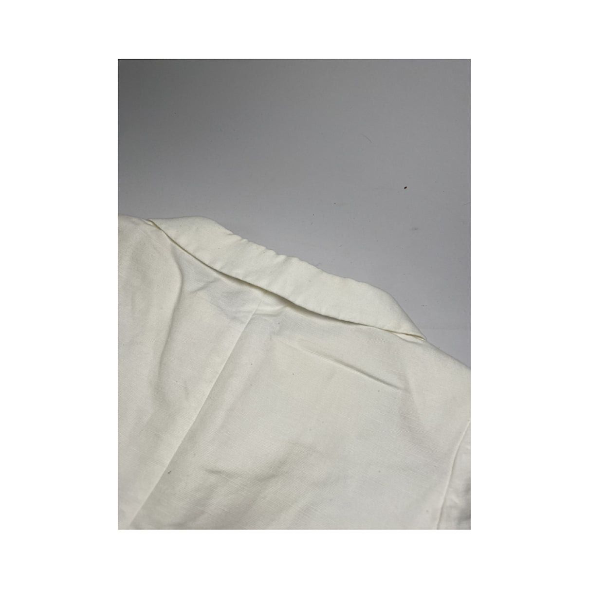 Balenciaga White Denim - Jeans Top Size S / US 4 / IT 40 - 3 Thumbnail