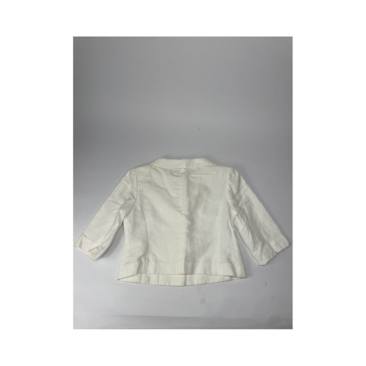 Balenciaga White Denim - Jeans Top Size S / US 4 / IT 40 - 2 Thumbnail