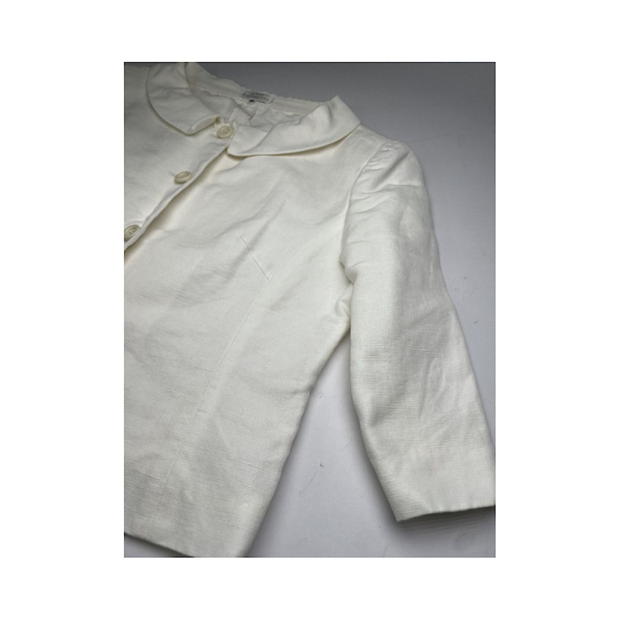 Balenciaga White Denim - Jeans Top Size S / US 4 / IT 40 - 5 Thumbnail