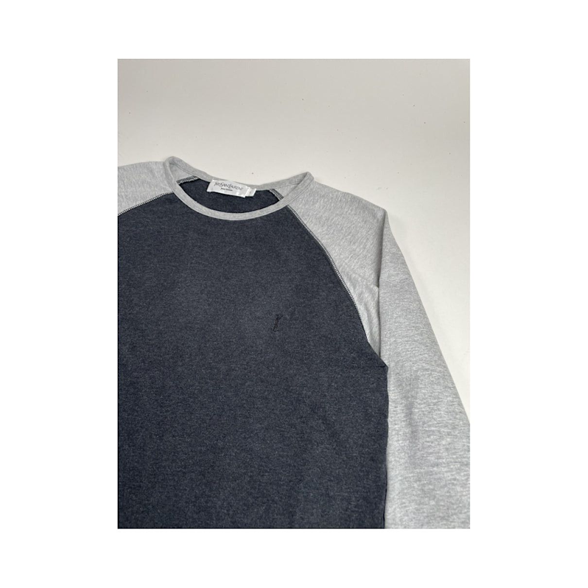 Yves Saint Laurent Black Cotton Knitwear & Sweatshirt Size M / US 6-8 / IT 42-44 - 3 Thumbnail