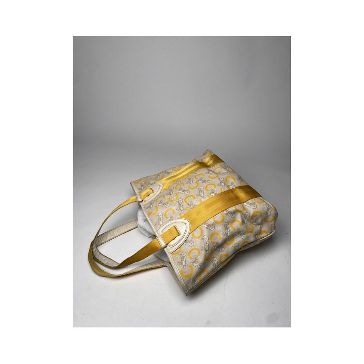 Celine SAC SEAU White Leather Handbag Size ONE SIZE - 2 Thumbnail