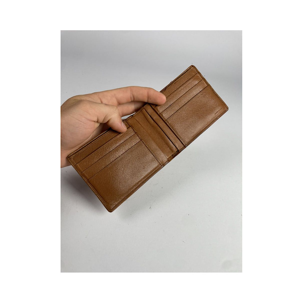 Bvlgari Brown Leather Wallet Size ONE SIZE - 4 Thumbnail