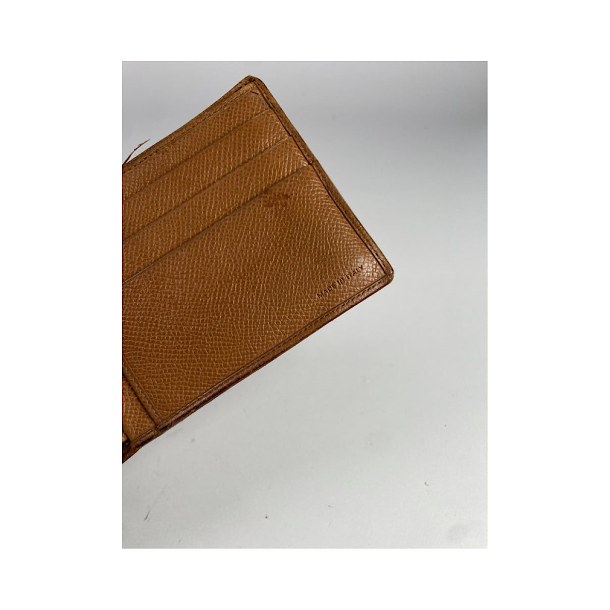 Bvlgari Brown Leather Wallet Size ONE SIZE - 5 Thumbnail