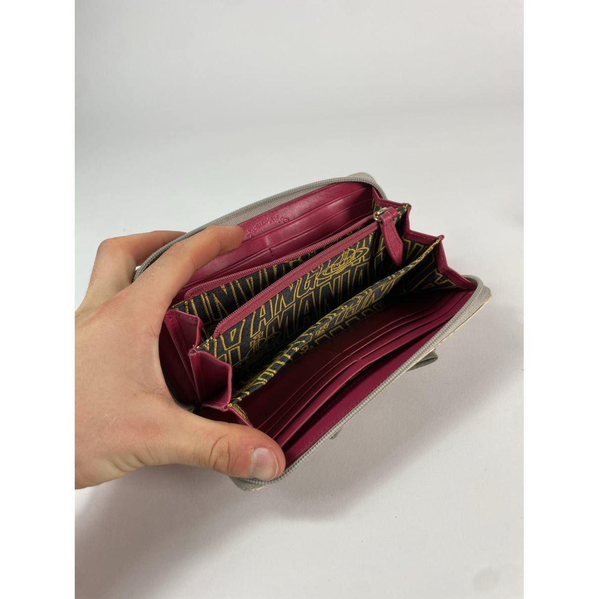 Vivienne Westwood Silver Leather Wallet Size ONE SIZE - 4 Thumbnail