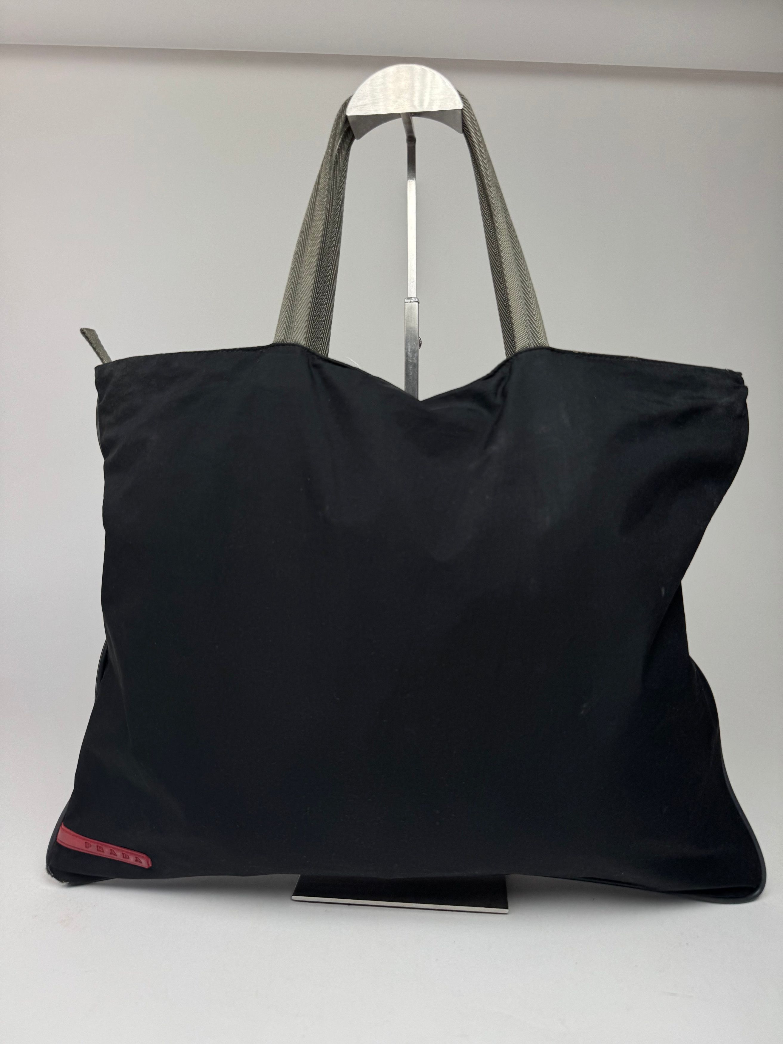Prada Vintage Sport Nylon Shopper black Size ONE SIZE - 13 Thumbnail