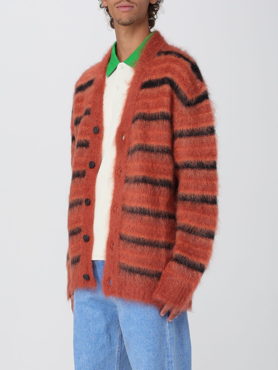 Marni Marni Sweater Men Orange Size US XL / EU 56 / 4 - 4 Thumbnail