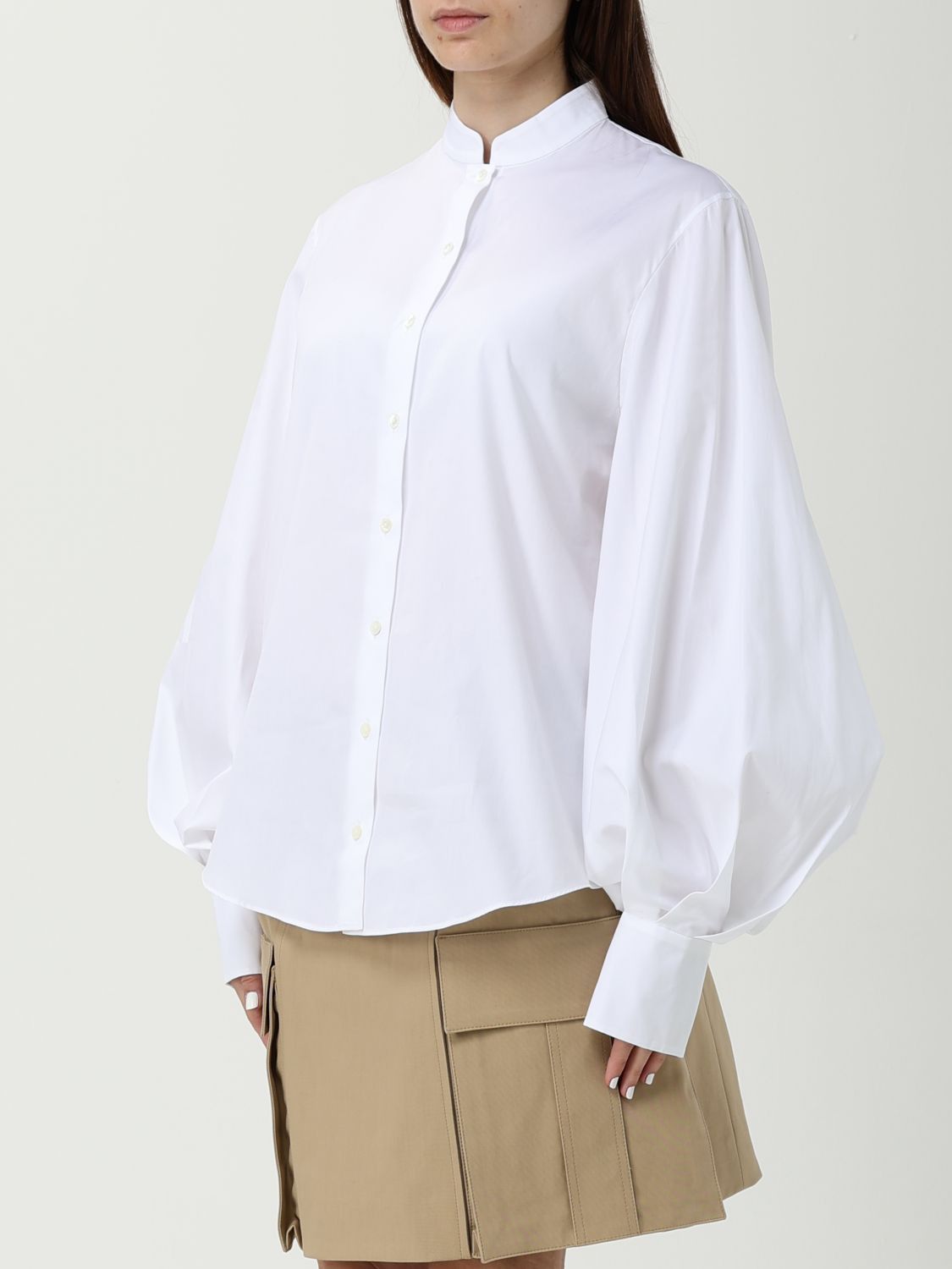 Balmain Balmain Shirt Woman White Size S / US 4 / IT 40 - 4 Thumbnail