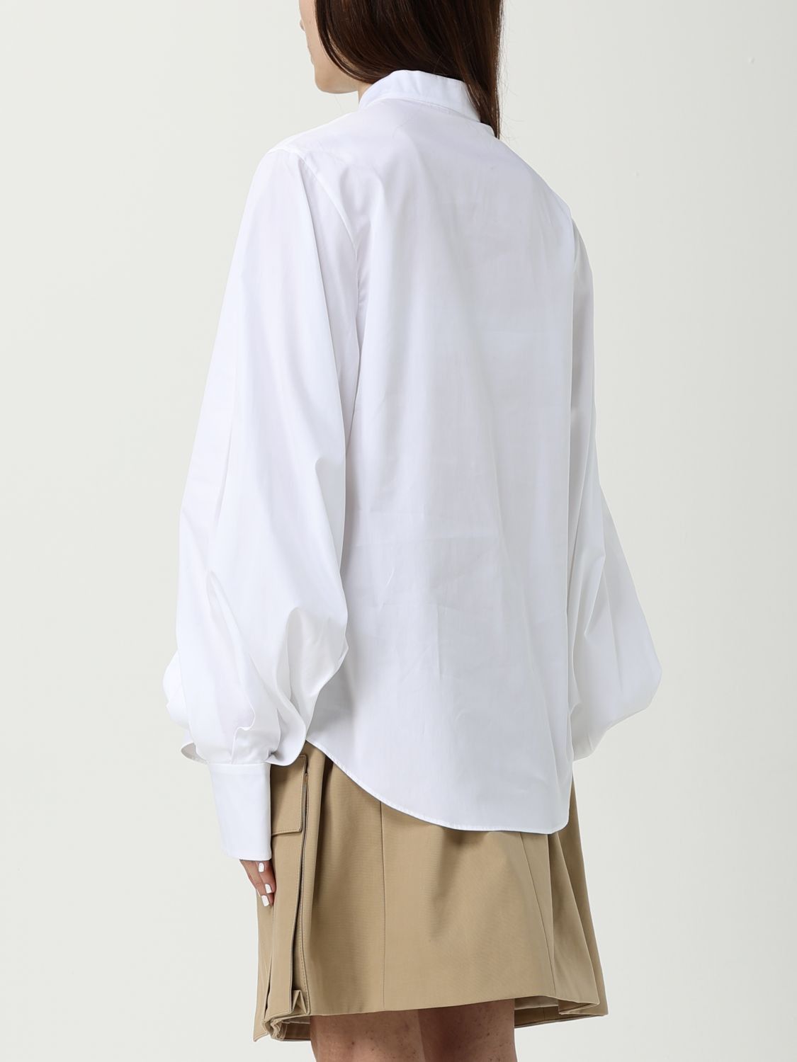 Balmain Balmain Shirt Woman White Size S / US 4 / IT 40 - 3 Thumbnail