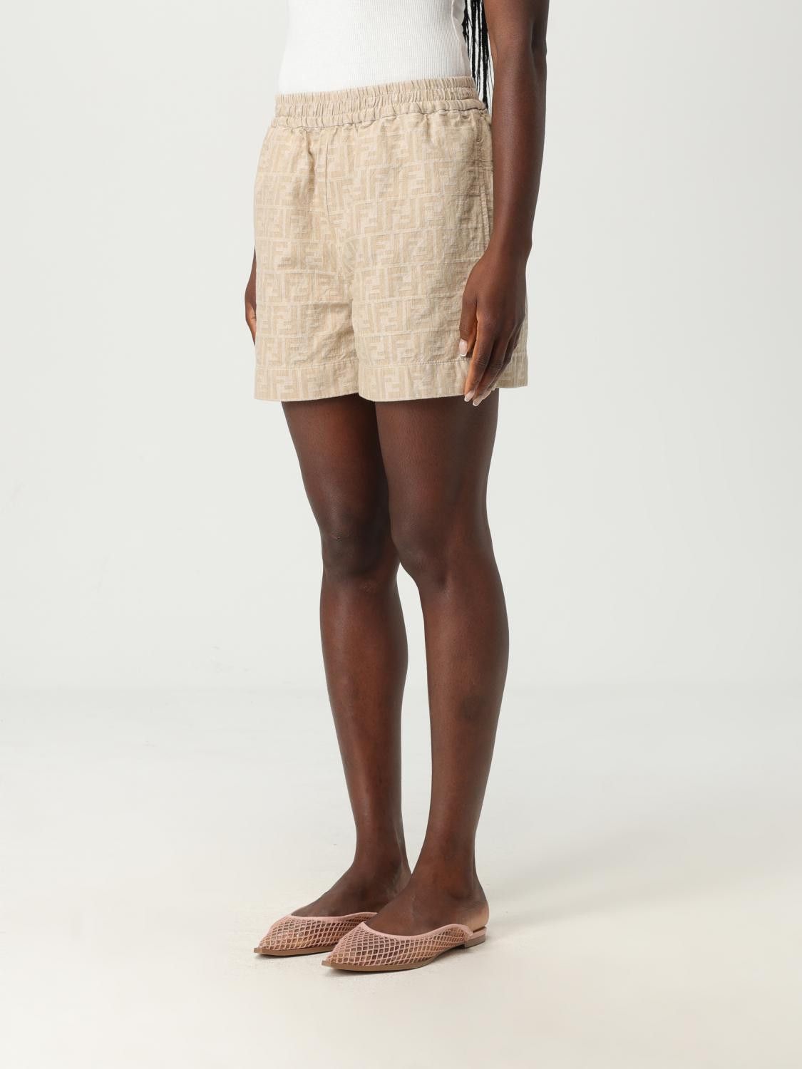 Fendi Fendi Short Woman Beige Size 26" / US 2 / IT 38 - 4 Thumbnail
