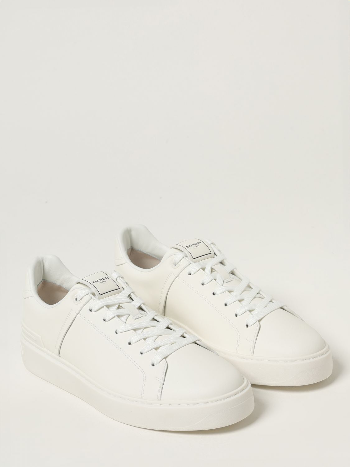 Balmain Balmain Sneakers Men White Size US 12 / EU 45 - 2 Thumbnail