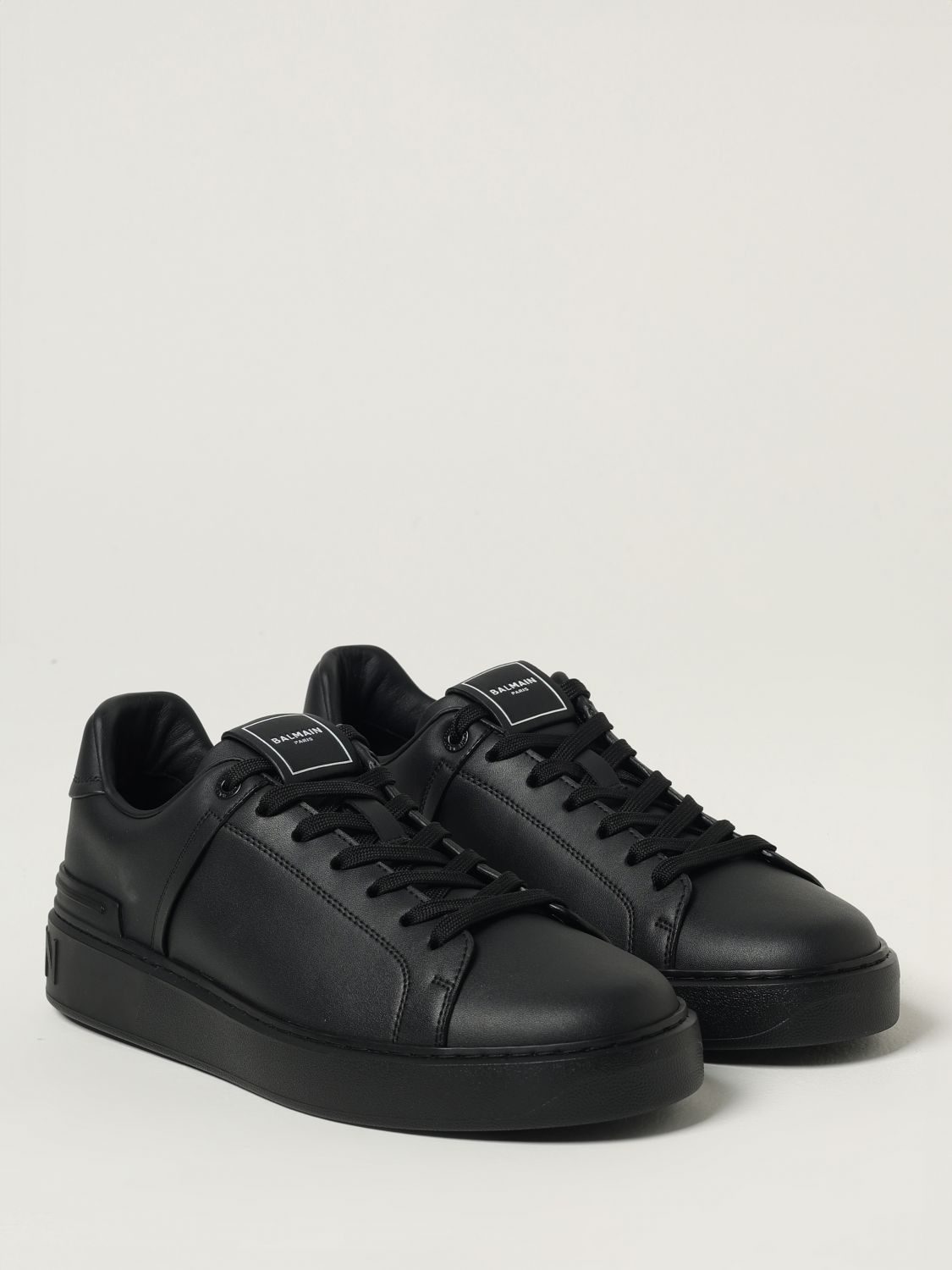 Balmain Balmain Sneakers Men Black Size US 10 / EU 43 - 2 Thumbnail