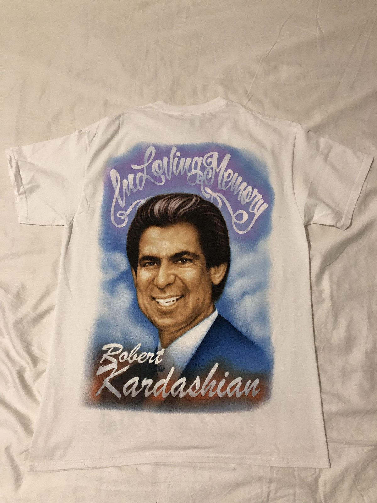 IN LOVING popular MEMORY OF DONDA WEST/ROBERT KARDASHAIN TSHIRT