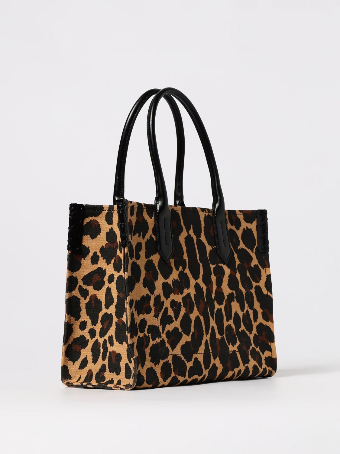 Balmain Balmain Tote Bag Woman Beige Size ONE SIZE - 3 Thumbnail