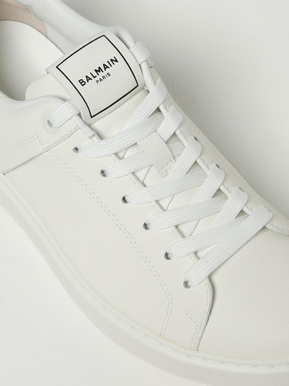Balmain Balmain Sneakers Woman White Size US 10 / IT 40 - 4 Thumbnail
