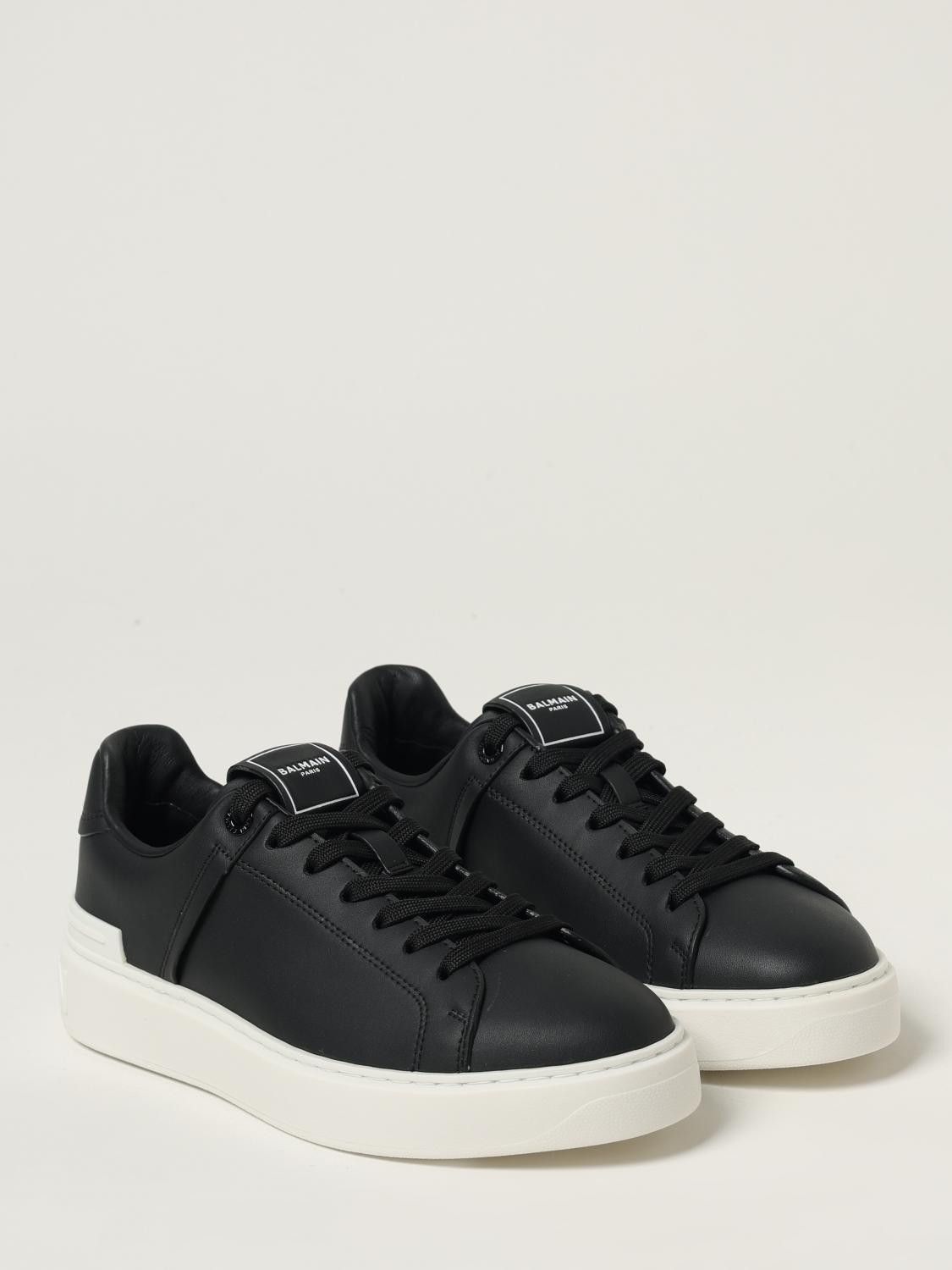Balmain Balmain Sneakers Woman Black Size US 6 / IT 36 - 2 Thumbnail