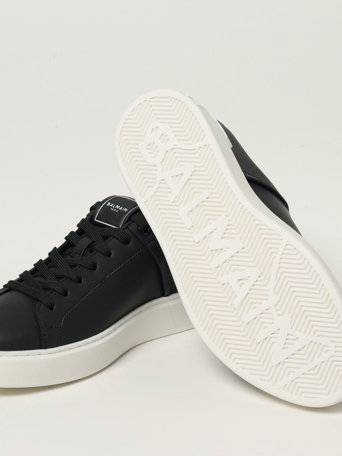 Balmain Balmain Sneakers Woman Black Size US 6 / IT 36 - 4 Thumbnail