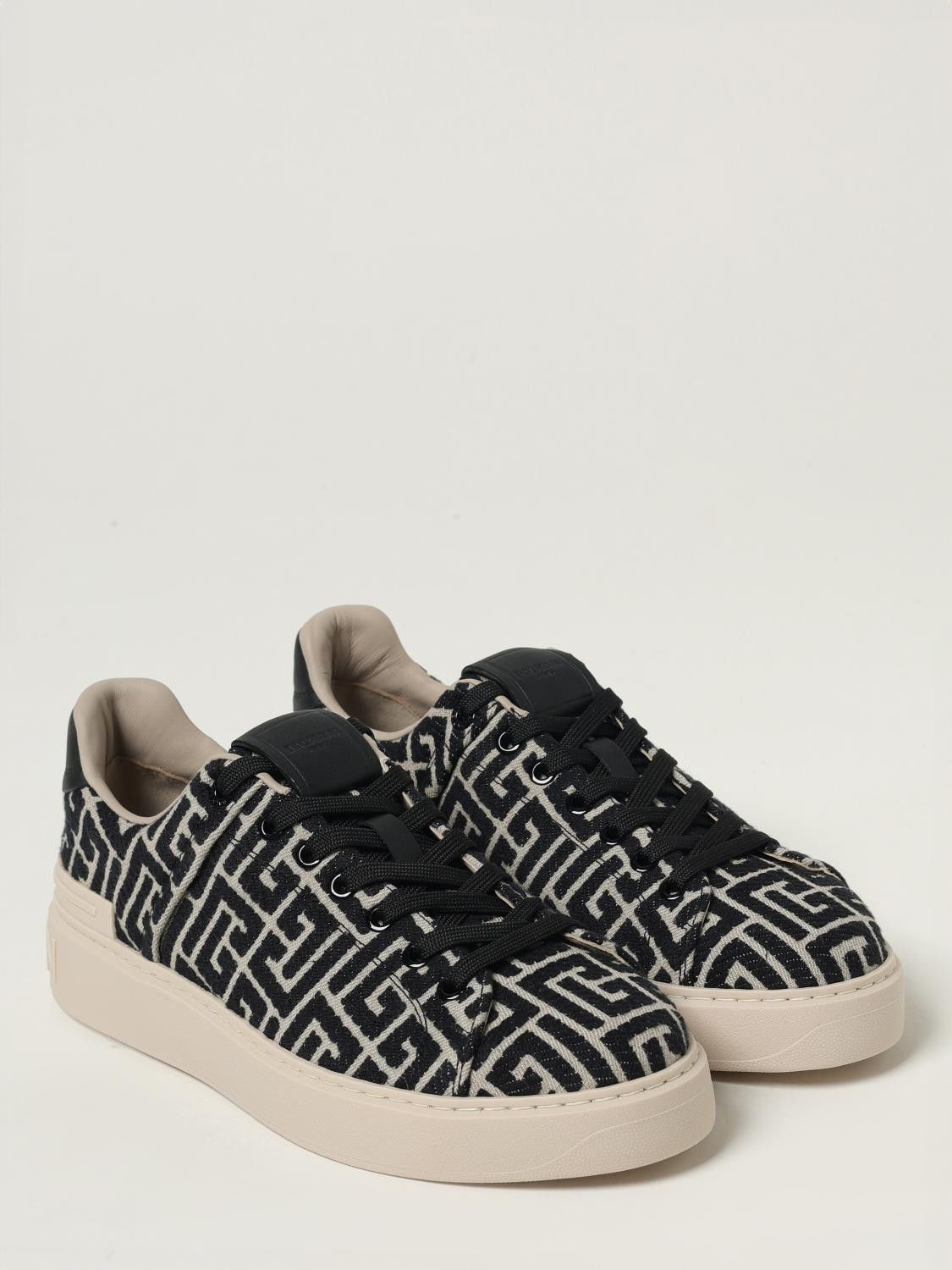 Balmain Balmain Sneakers Woman Black Size US 6 / IT 36 - 2 Thumbnail