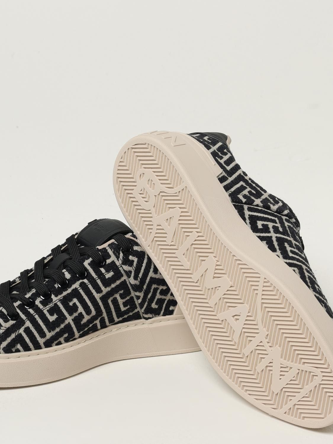Balmain Balmain Sneakers Woman Black Size US 11 / IT 41 - 4 Thumbnail