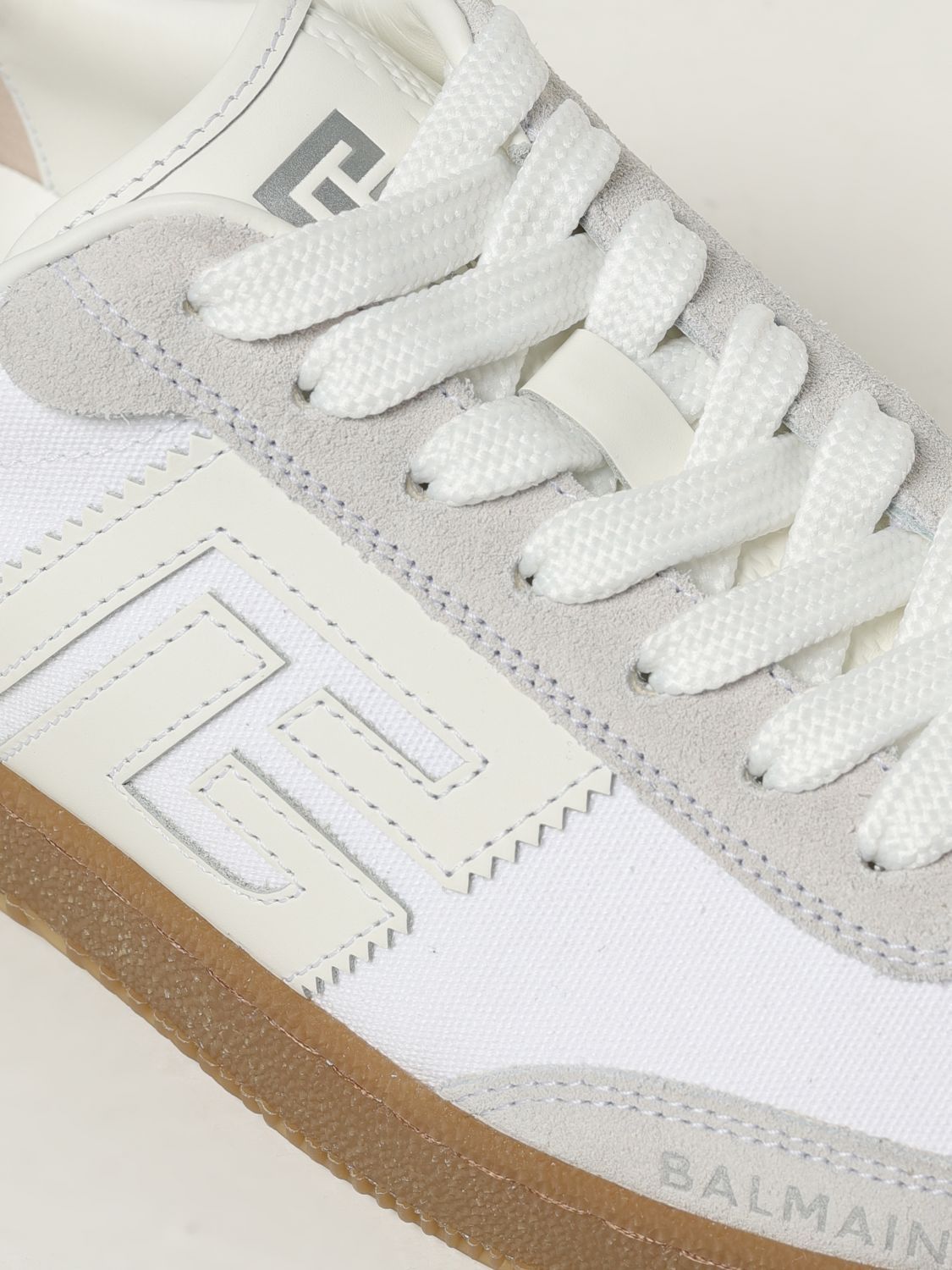 Balmain Balmain Sneakers Woman White Size US 8 / IT 38 - 4 Thumbnail