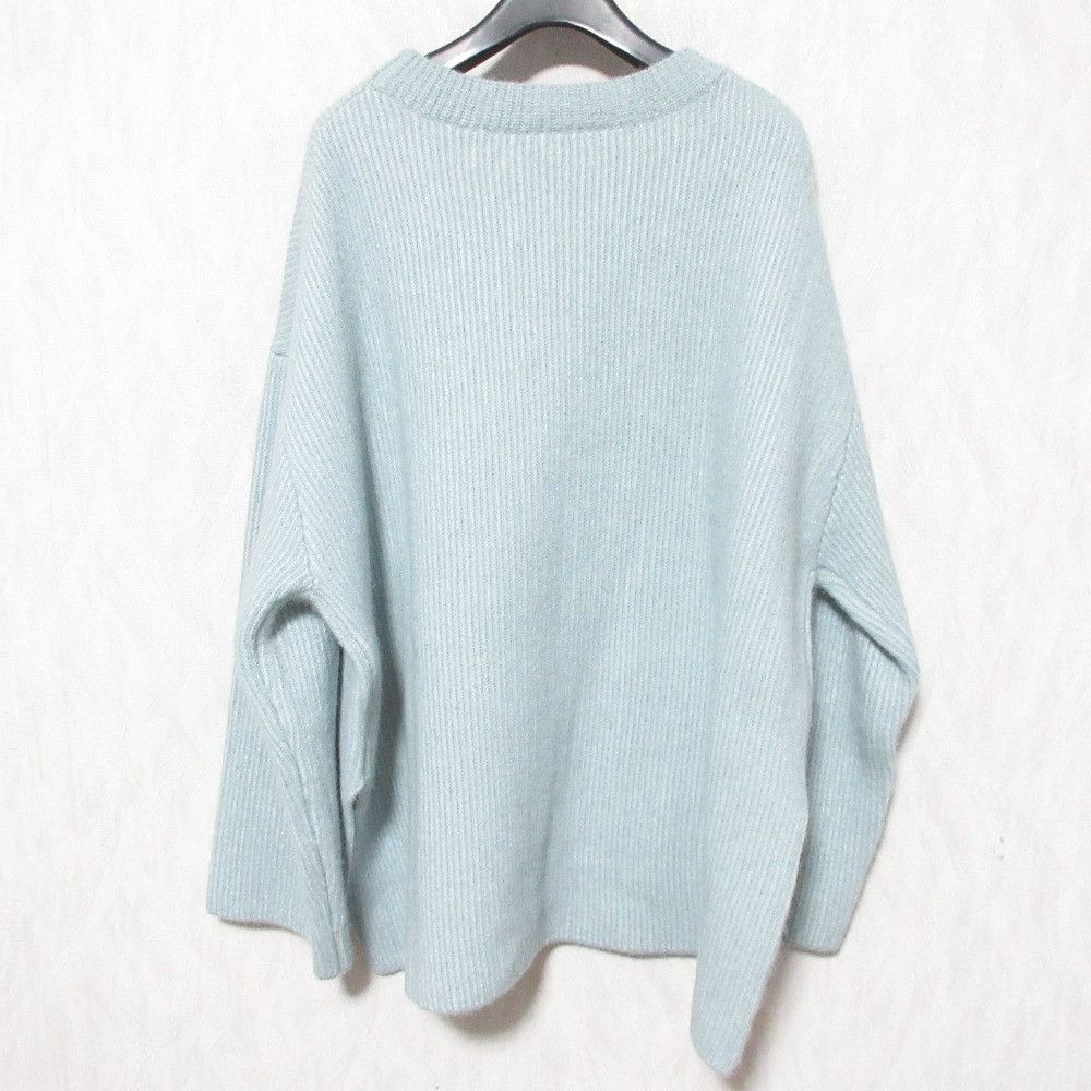 Other Other HAVEL studio Raccoon Wool Oversized Knit Natural Material Tops 630-1270309 Size ONE SIZE - 2 Thumbnail