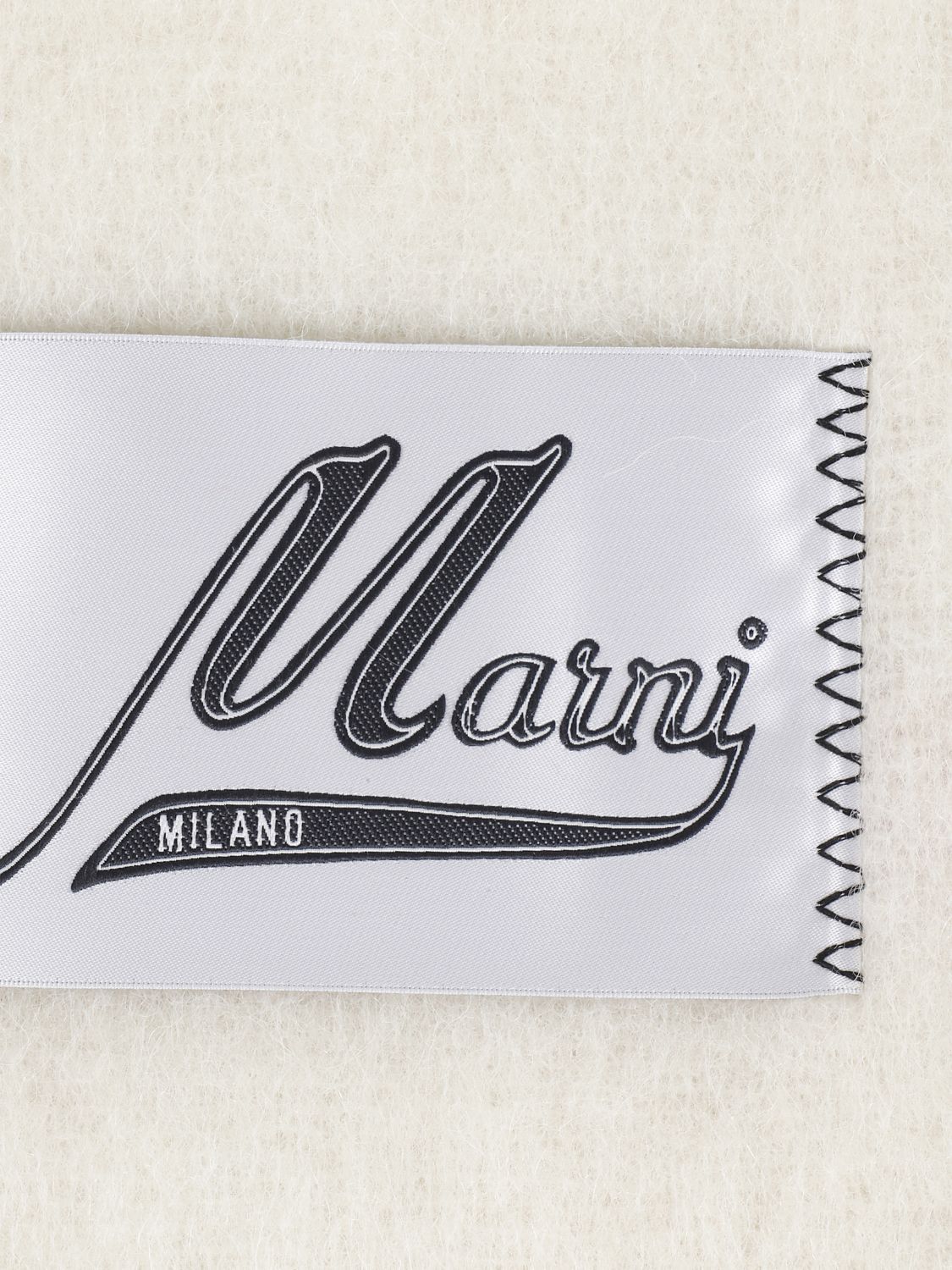 Marni Marni Scarf Woman White Size ONE SIZE - 2 Thumbnail