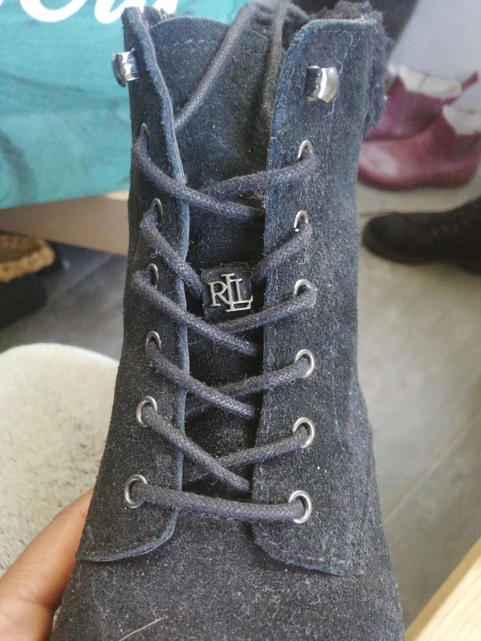 Ralph Lauren Ralph Lauren Carleen Lace up boots Size US 7 / IT 37 - 4 Thumbnail