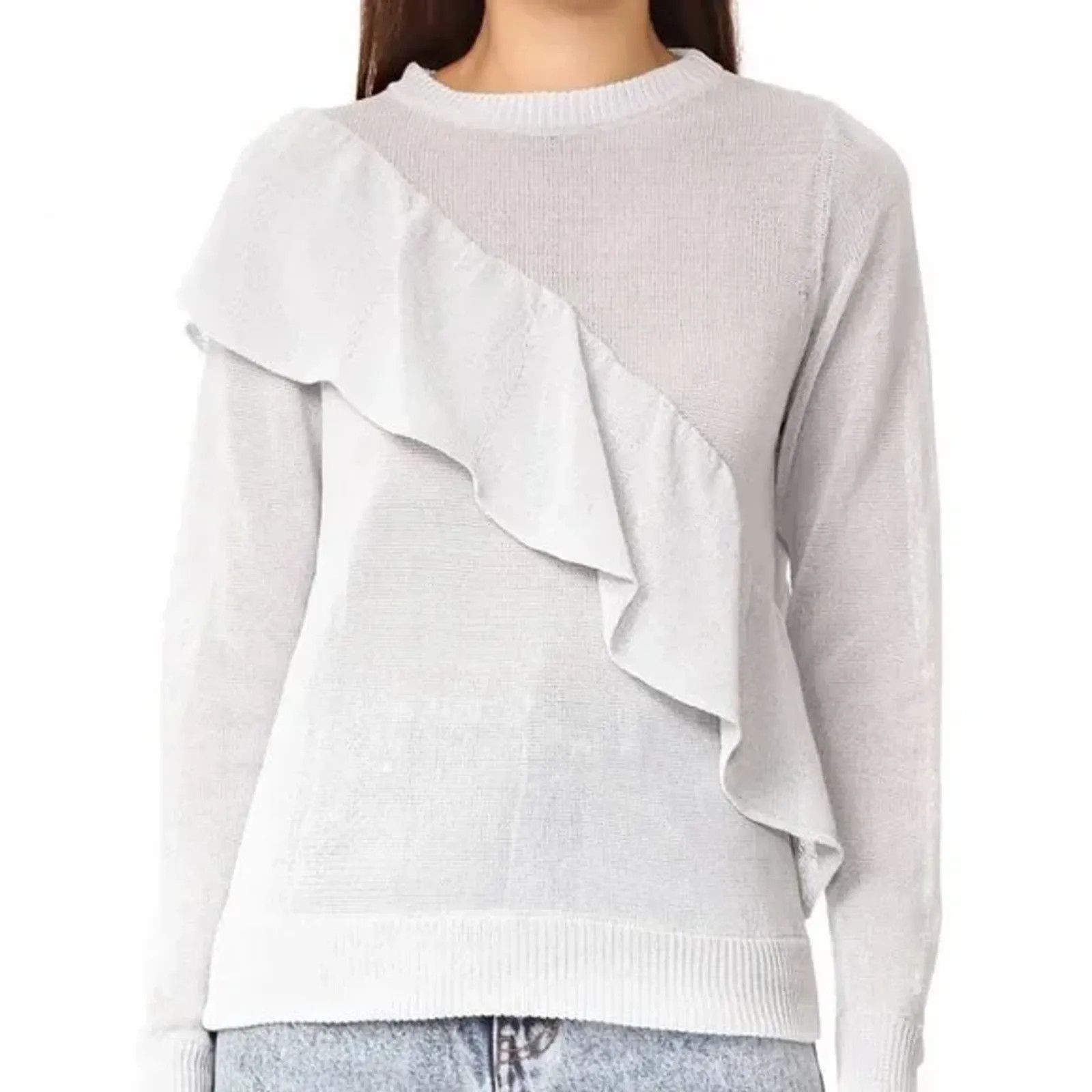 Iro IRO Raja Ruffle Sweater Sweater Size S / US 4 / IT 40 - 6 Thumbnail
