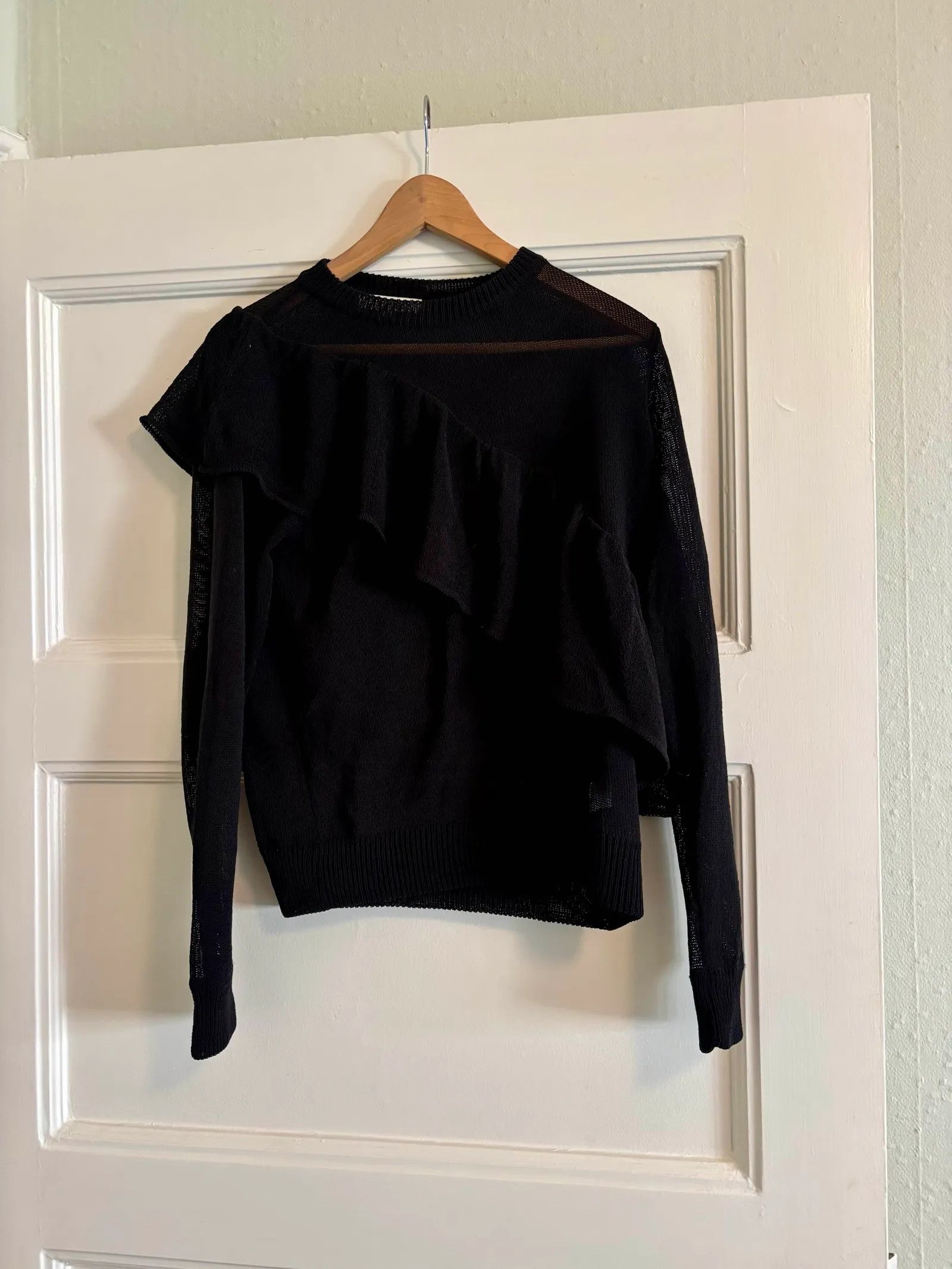 Iro IRO Raja Ruffle Sweater Sweater Size S / US 4 / IT 40 - 4 Thumbnail