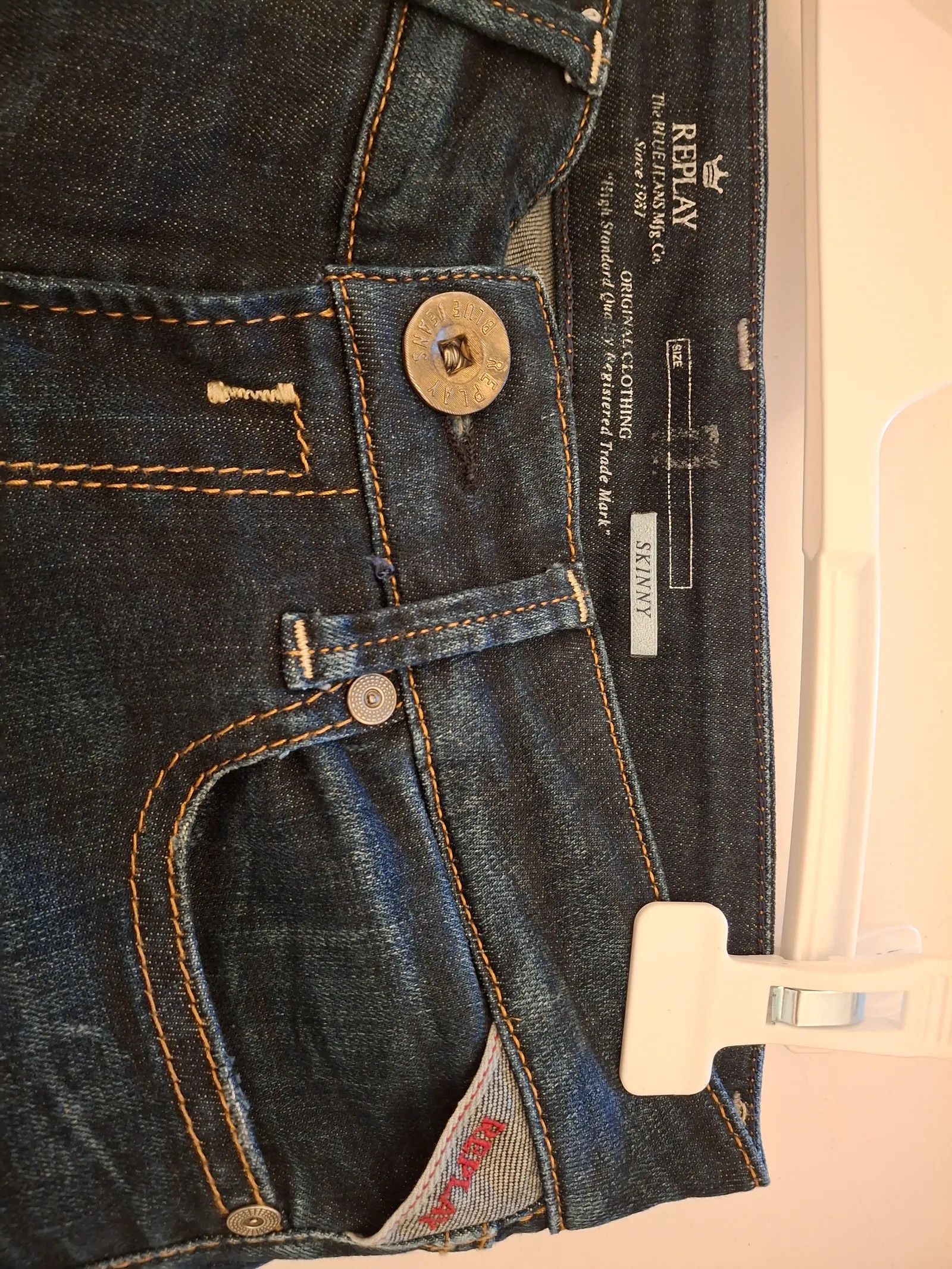 Replay Replay Skinny Jeans Size 26" / US 2 / IT 38 - 2 Thumbnail