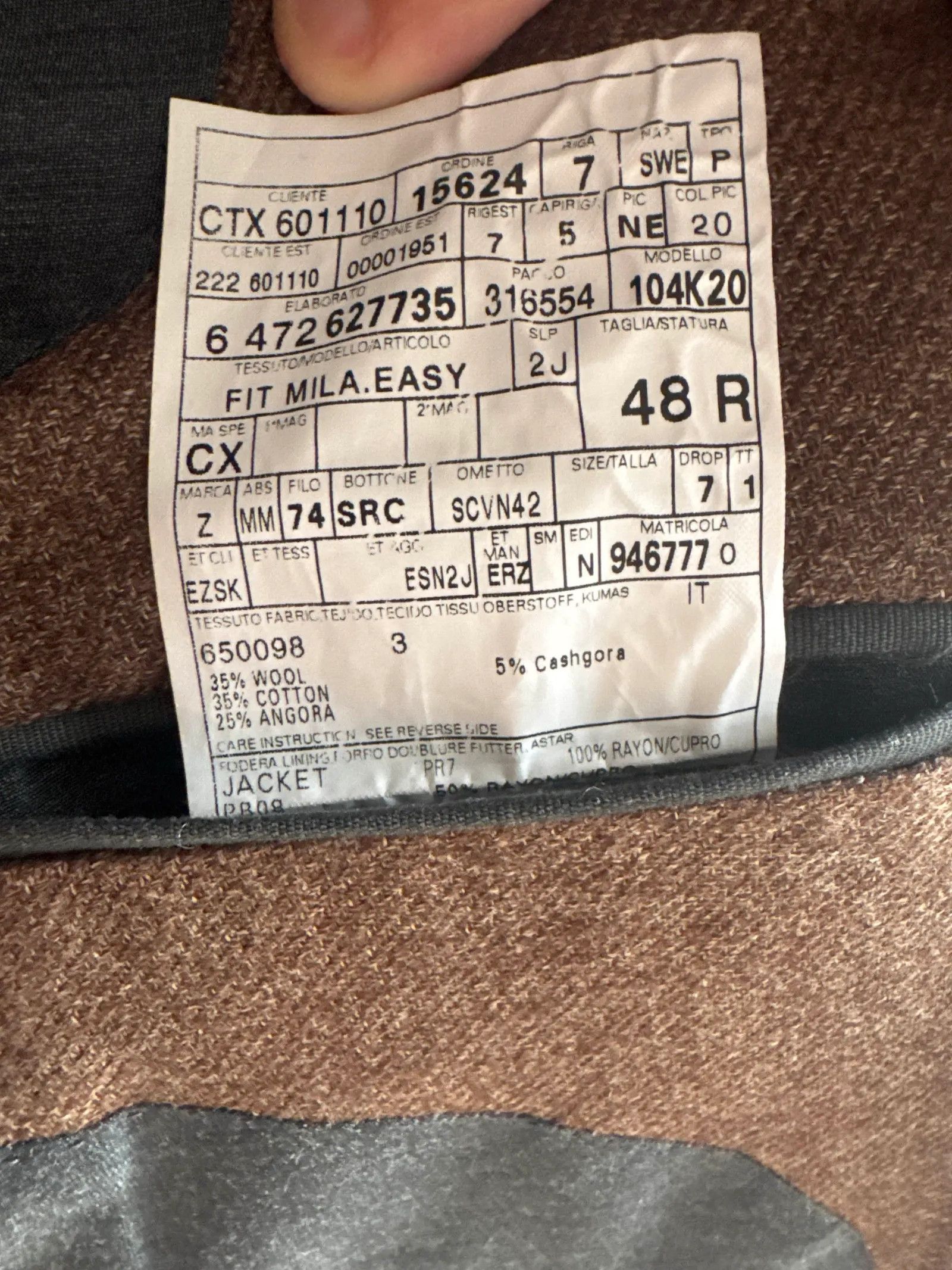 Ermenegildo Zegna Ermenegildo Zegna Blazer Blazer Size 40R - 3 Thumbnail