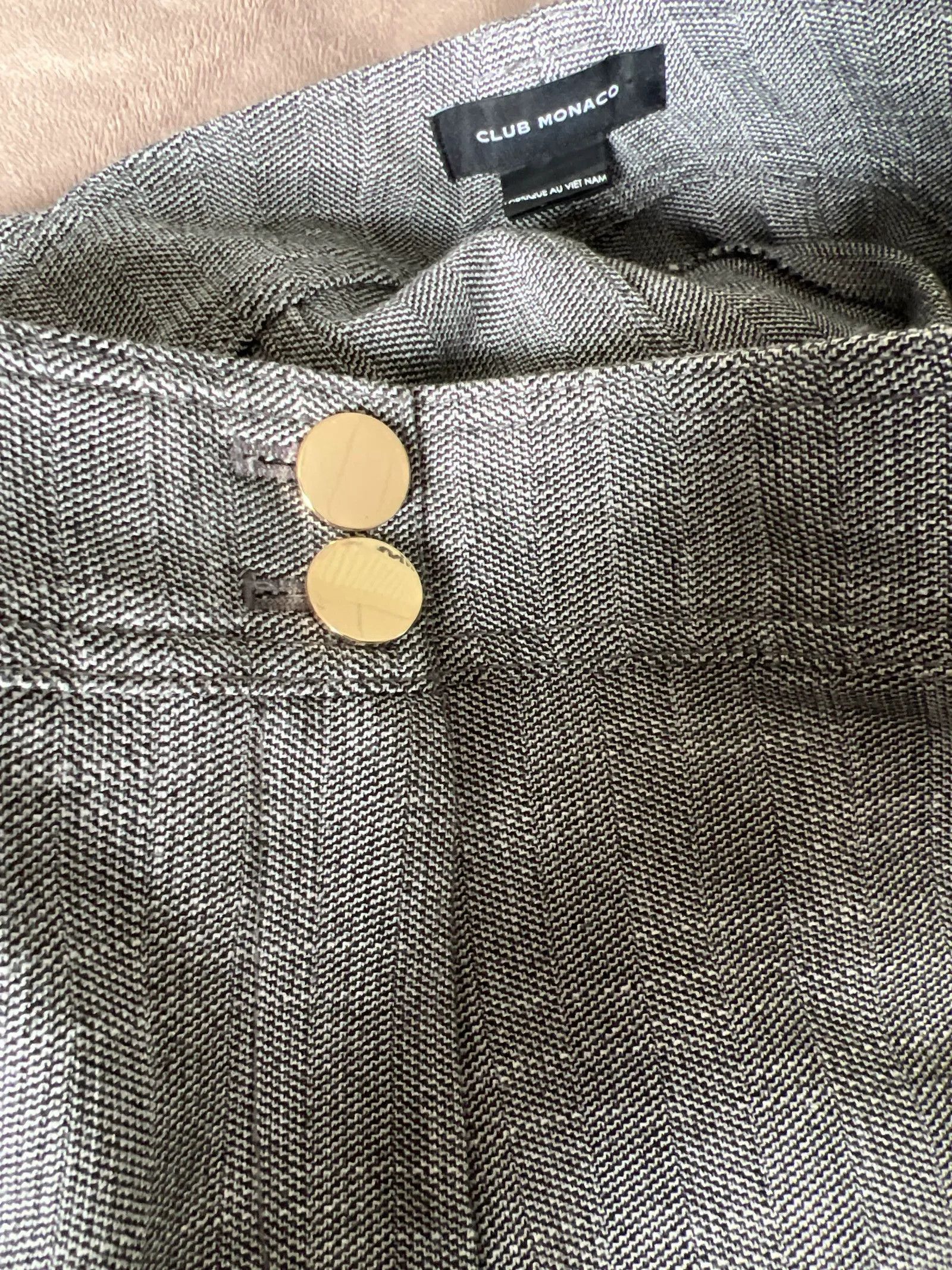 Club Monaco Club Monaco Pants Size 26" / US 2 / IT 38 - 4 Thumbnail