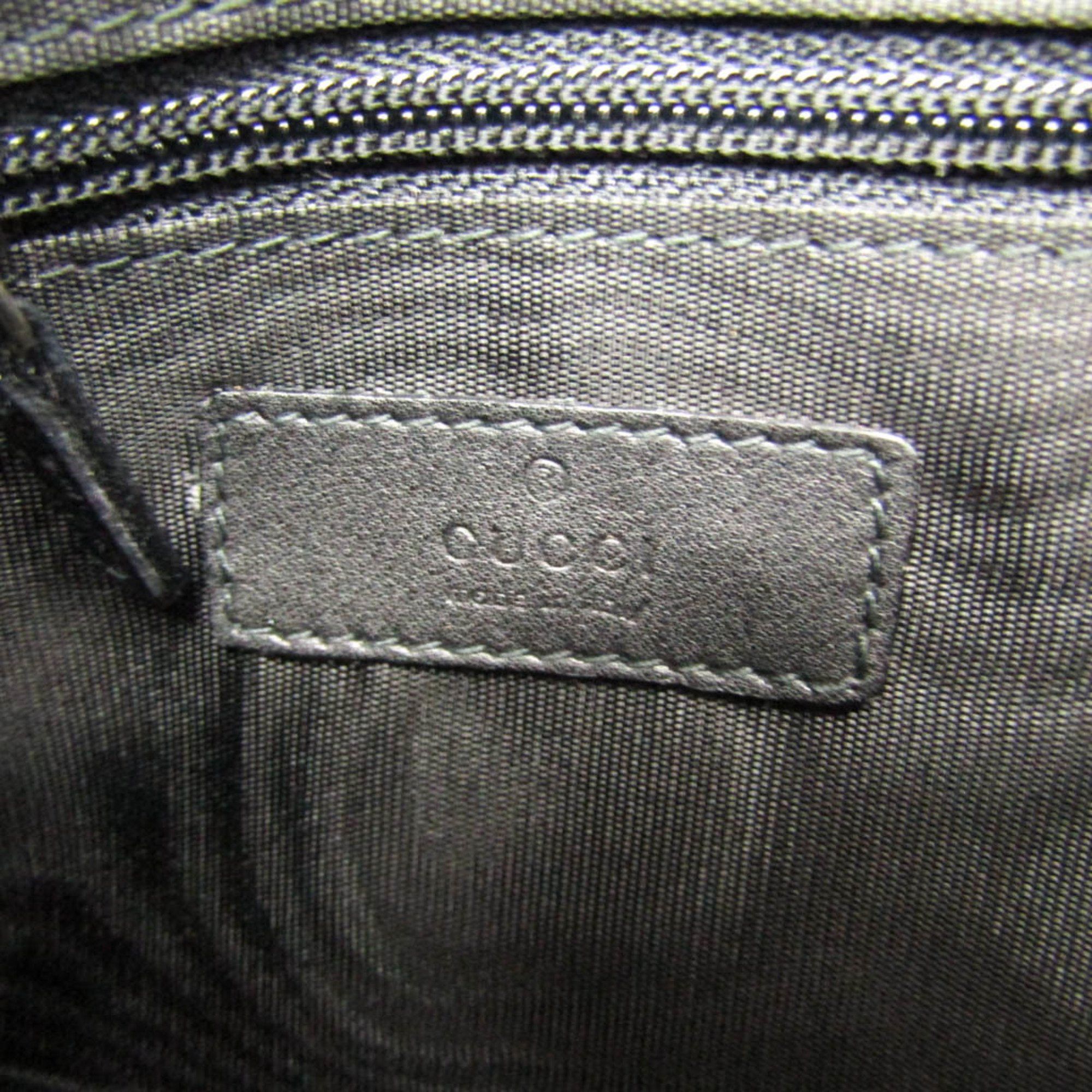 Gucci Gucci 030 2067 1604 Multi-purpose Pouch Men,Women Leather Pouch Black Size ONE SIZE - 11 Thumbnail
