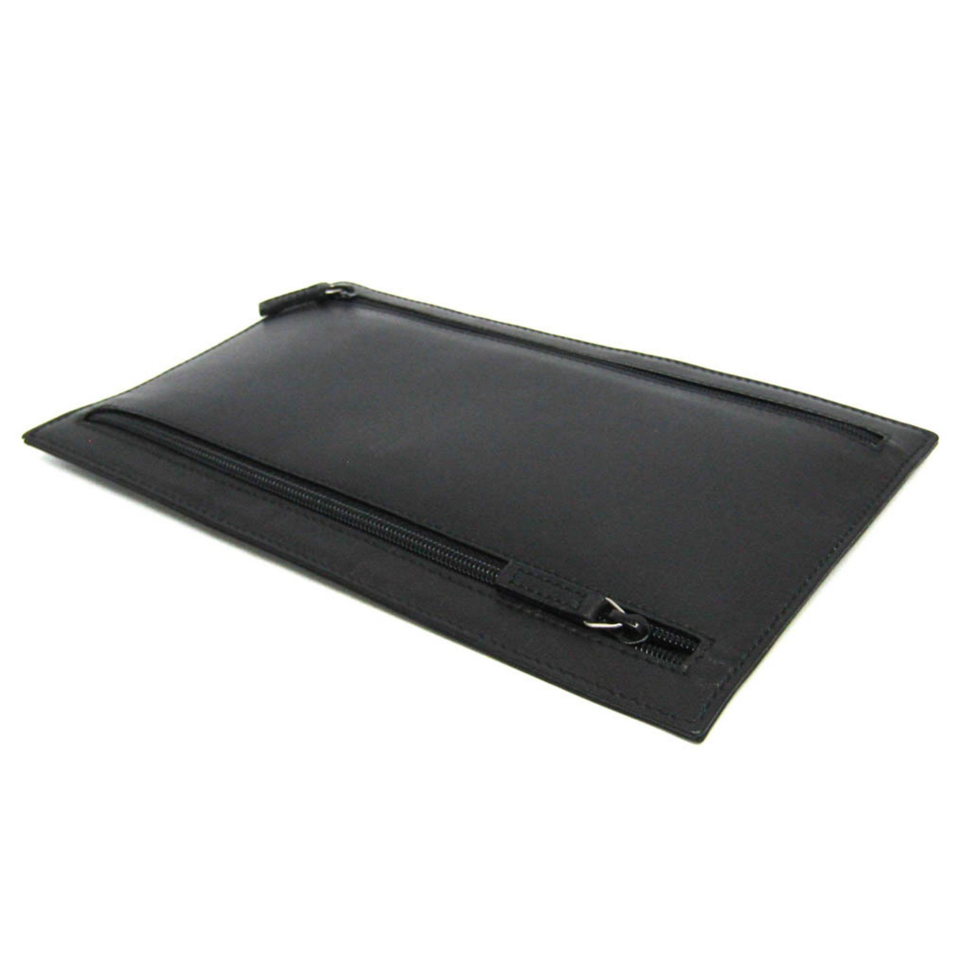 Gucci Gucci 030 2067 1604 Multi-purpose Pouch Men,Women Leather Pouch Black Size ONE SIZE - 3 Thumbnail