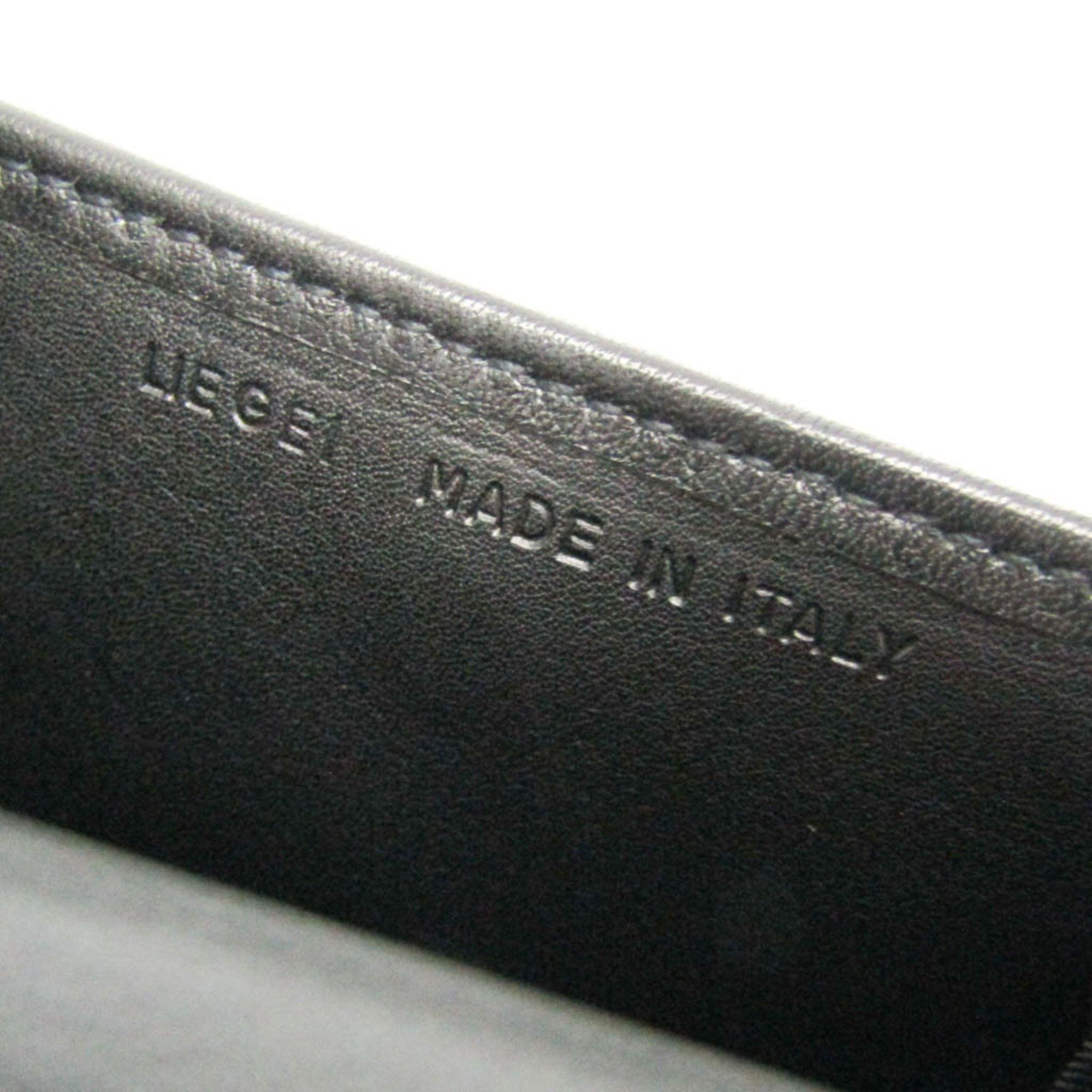 Bvlgari Bvlgari Four-fold Mini Wallet Men,Women Leather Coin Purse/coin Case Black Size ONE SIZE - 12 Thumbnail