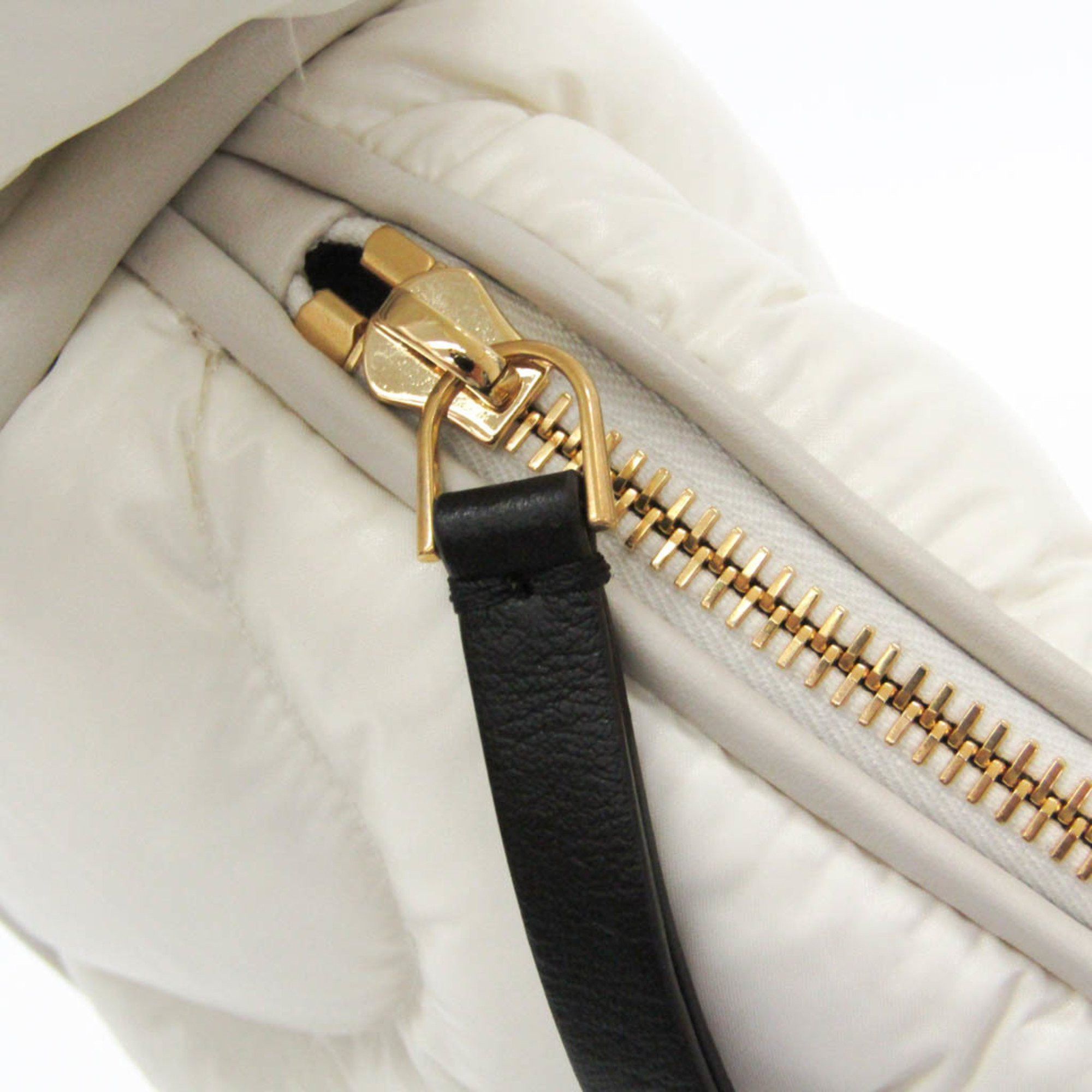 Moncler Moncler DELILAH I109B5C00001 Women,Men Nylon Handbag White Size ONE SIZE - 11 Thumbnail