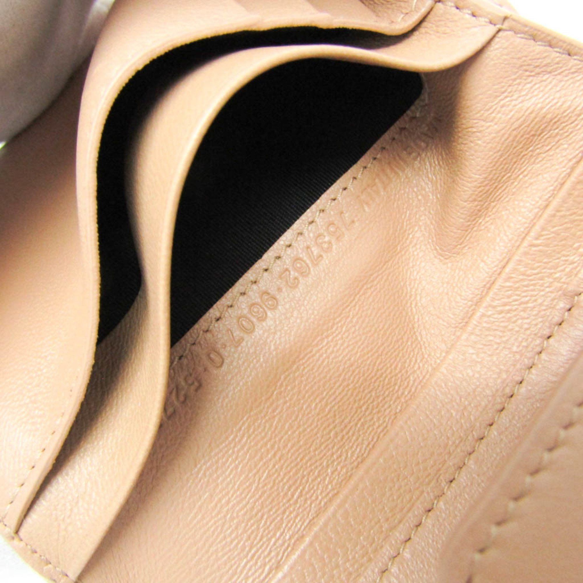 Balenciaga Balenciaga Envelope Compact Wallet 753762 Men,Women Leather Wallet (tri-fold) Pink Beige Size ONE SIZE - 12 Thumbnail