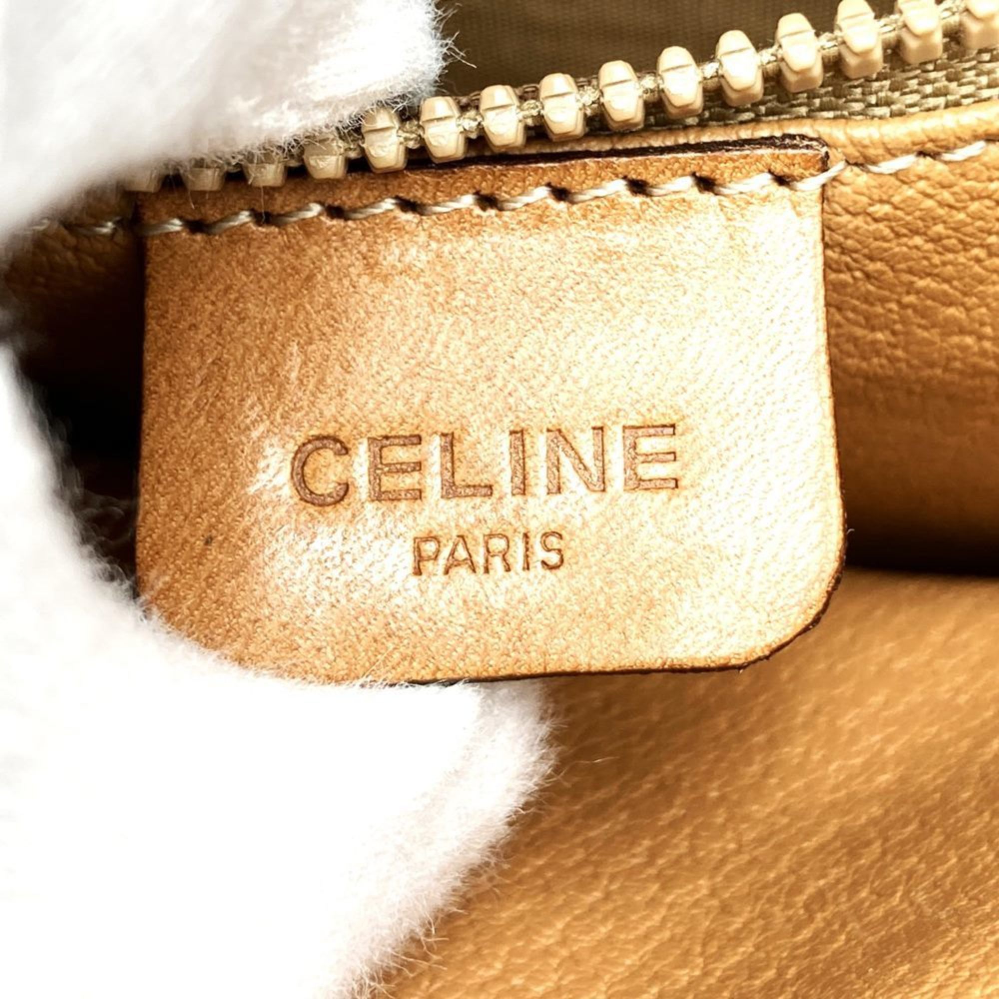 Celine CELINE M08 Second Bag, Macadam Brown Clutch Bag for Men and Women Size ONE SIZE - 9 Thumbnail