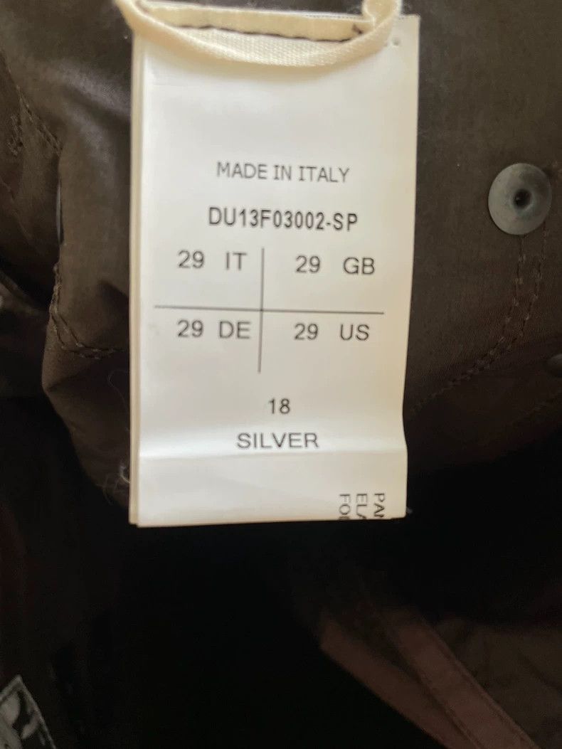 Rick Owens Rick Owens Men's Silver Denim Jeans - dmc Size US 29 - 7 Thumbnail