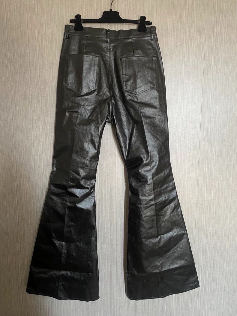 Rick Owens Rick Owens Bolan Bootcut Leather Jeans - dmc Size US 31 - 2 Thumbnail