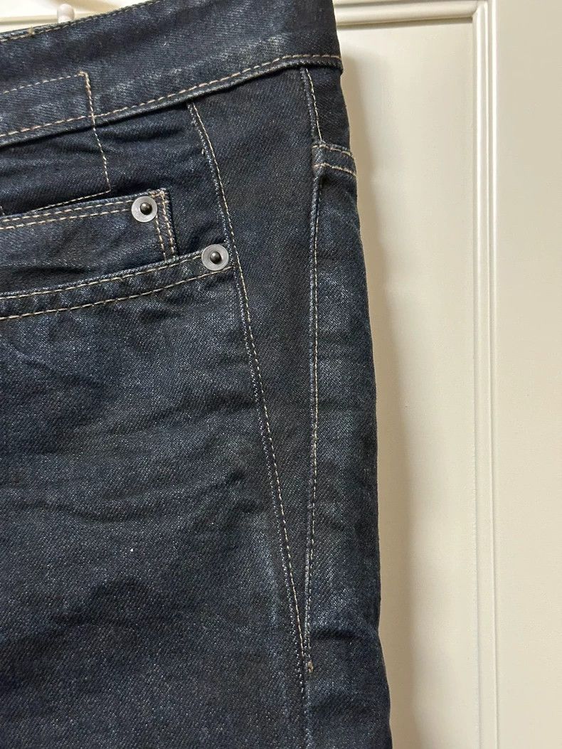 Rick Owens Drkshdw Rick Owens DKSHDW Raw Denim Cropped Pants - dmc Size US 34 / EU 50 - 6 Thumbnail