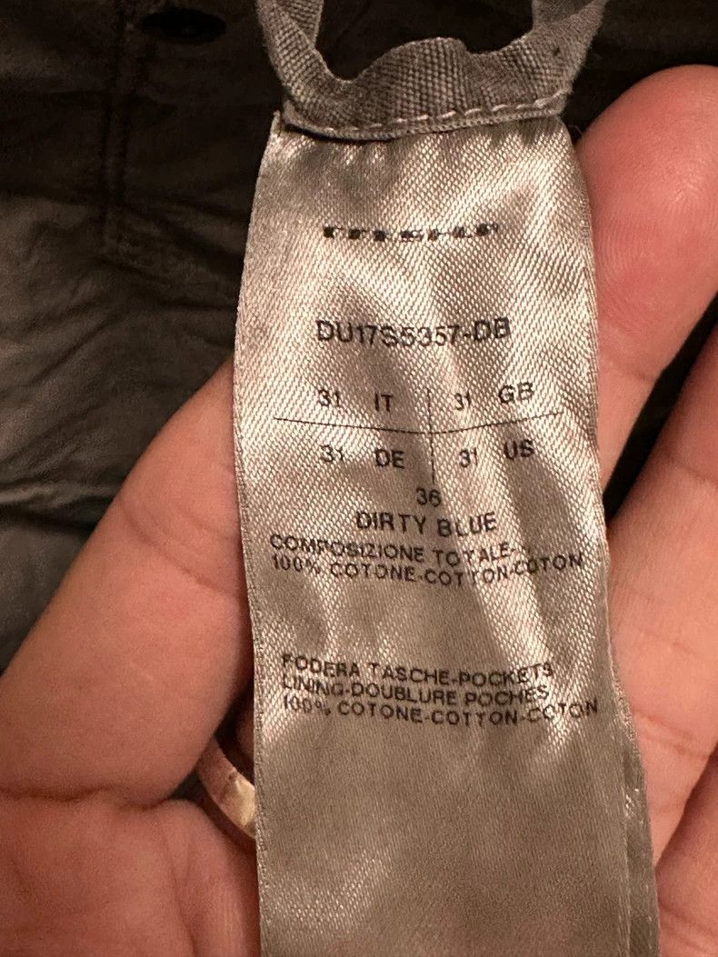 Rick Owens Drkshdw Rick Owens DKSHDW Raw Denim Cropped Pants - dmc Size US 34 / EU 50 - 4 Thumbnail