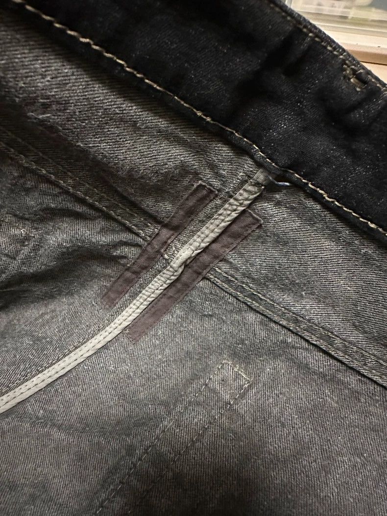 Rick Owens Drkshdw Rick Owens DKSHDW Raw Denim Cropped Pants - dmc Size US 34 / EU 50 - 5 Thumbnail