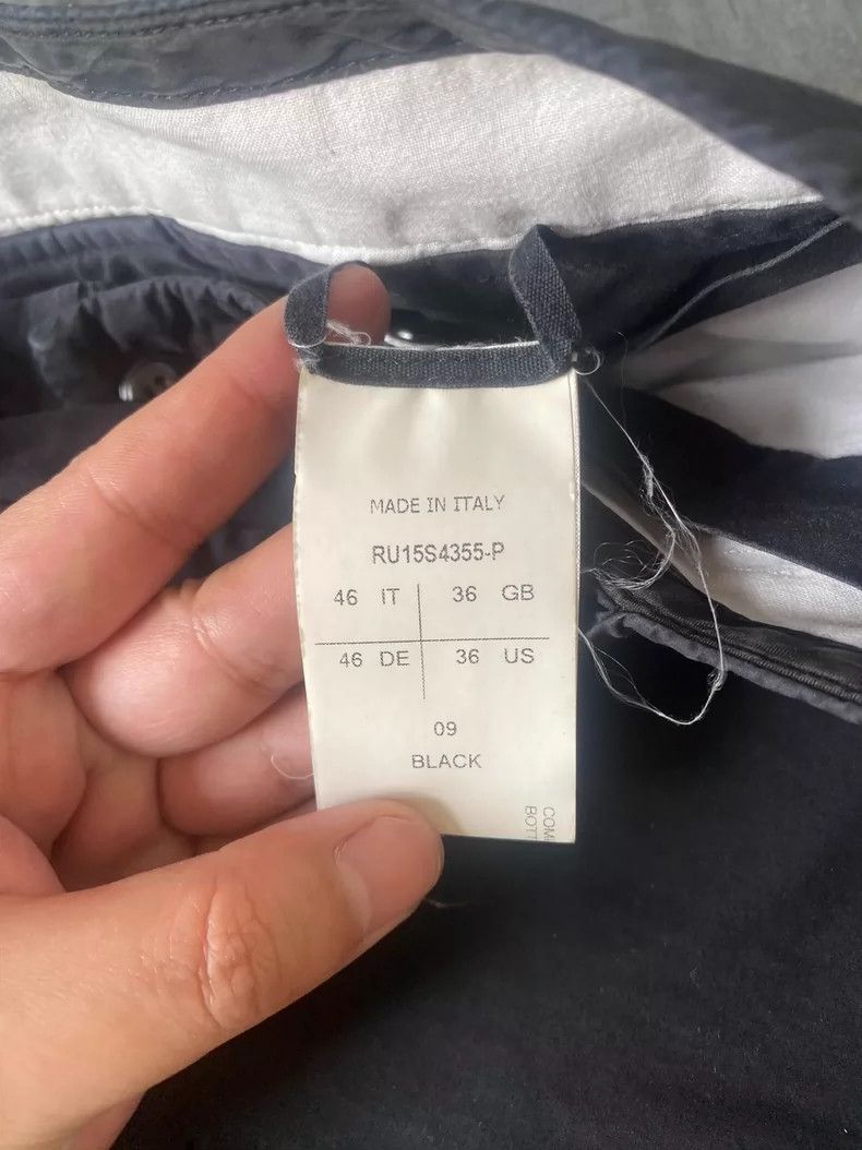 Rick Owens Rick Owens Men's Casual Oblique Fly Pants - dmc Size US 34 / EU 50 - 3 Thumbnail