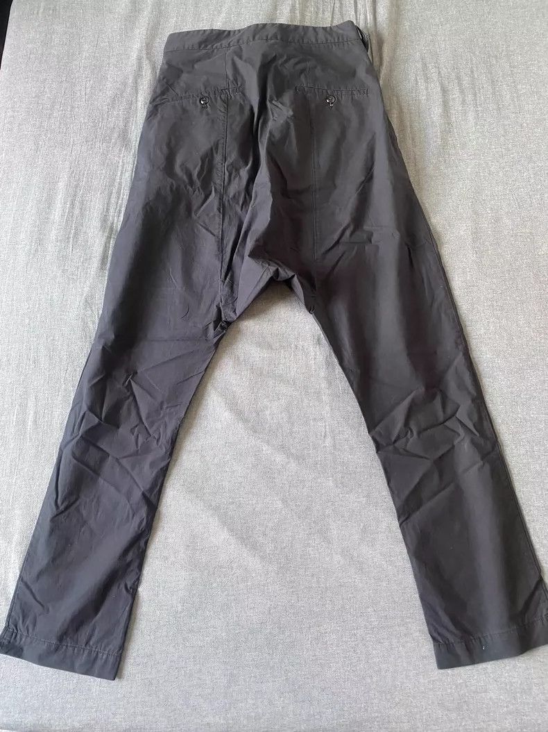 Rick Owens Rick Owens Men's Casual Oblique Fly Pants - dmc Size US 34 / EU 50 - 2 Thumbnail