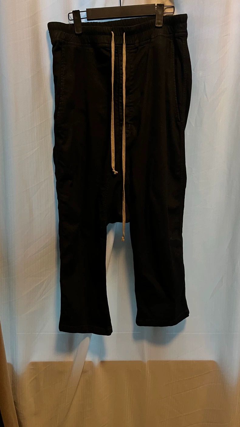 Rick Owens Drkshdw RickOwens DRKSHDW Cropped Casual Pants - dmc Size US 30 / EU 46 - 8 Thumbnail