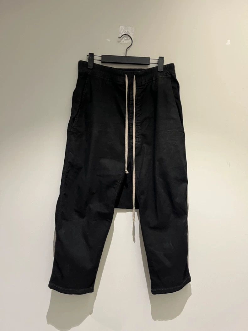 Rick Owens Drkshdw RickOwens DRKSHDW Cropped Casual Pants - dmc Size US 30 / EU 46 - 2 Thumbnail