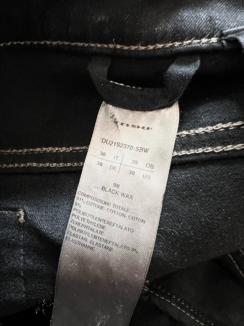 Rick Owens Drkshdw Rick Owens Drkshdw Waxed Cargo Pants - dmc Size US 30 / EU 46 - 5 Thumbnail